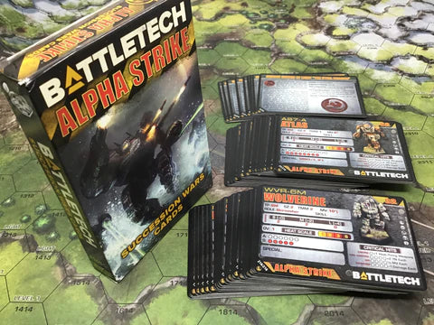 BattleTech Alpha Strike Succession Wars Cards Minis - Misc Catalyst Game Labs [SK]   