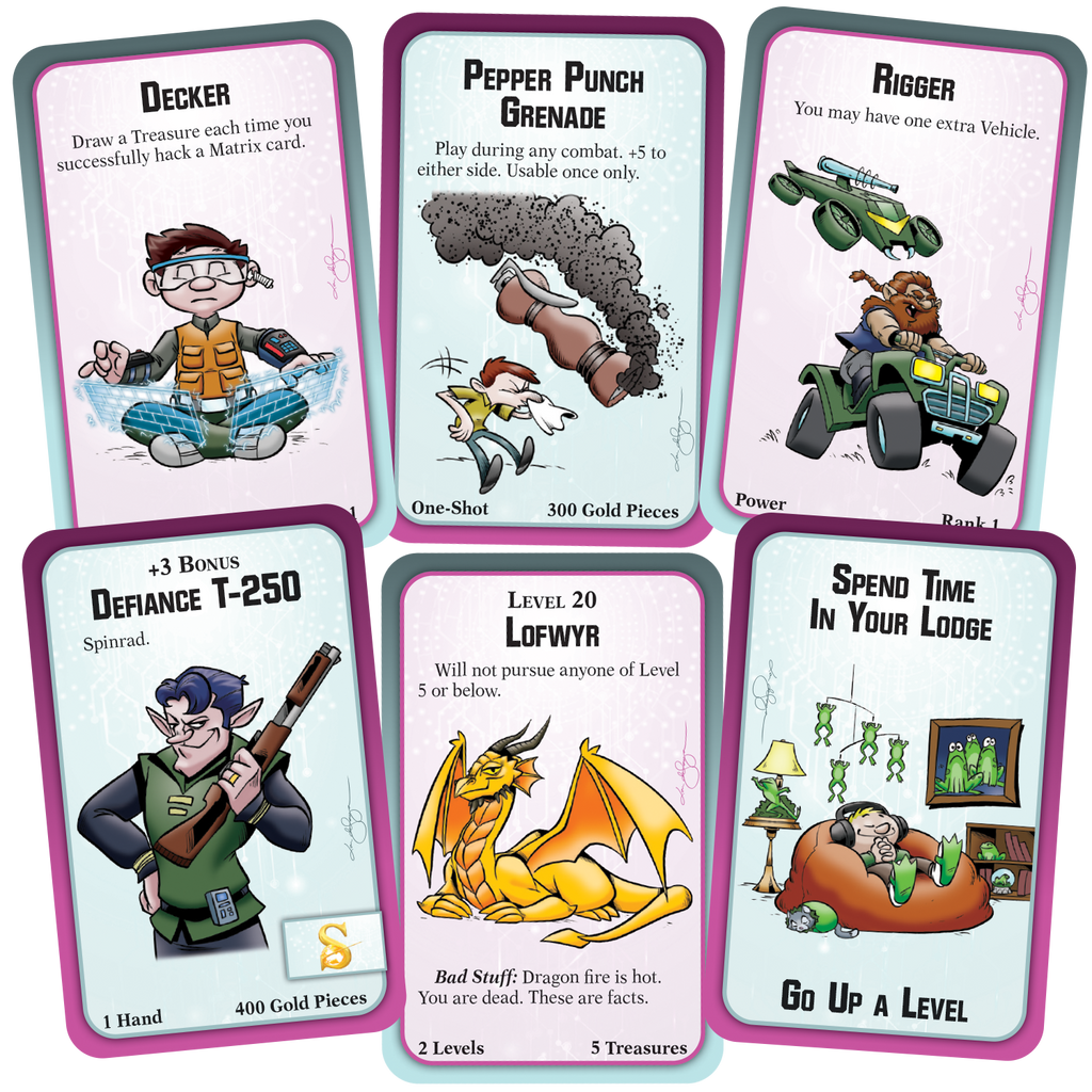 Munchkin Shadowrun Card Games Steve Jackson Games [SK]