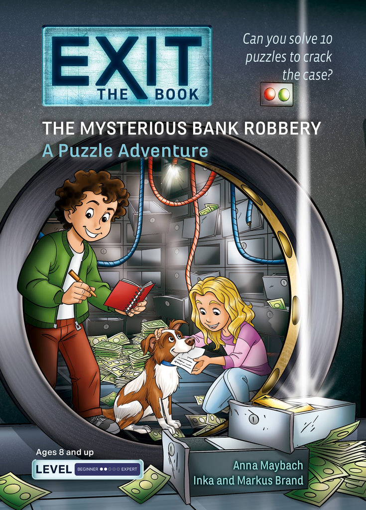 Exit: The Book - The Mysterious Bank Robbery: A Puzzle Novel Activities Hachette Book Group [SK]