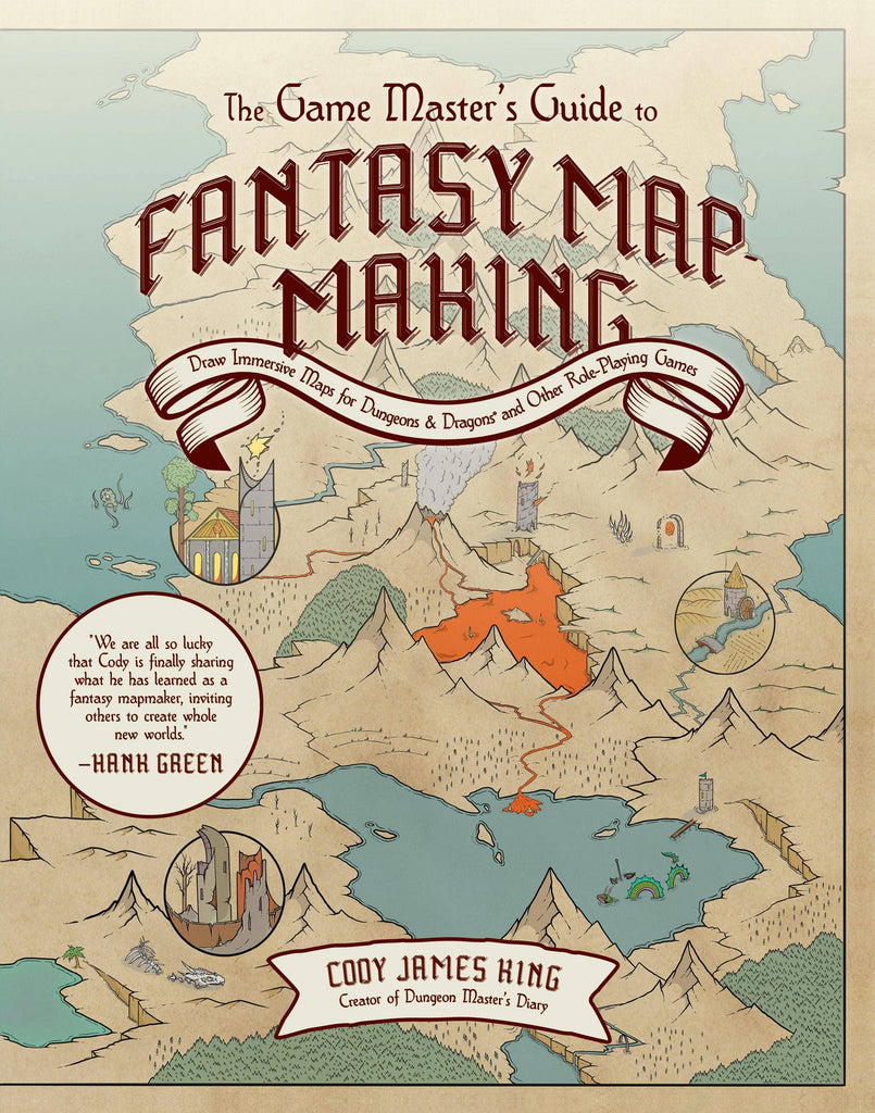 Game Master's Guide To Fantasy Maps For Rpgs Books Macmillan Publishers [SK]
