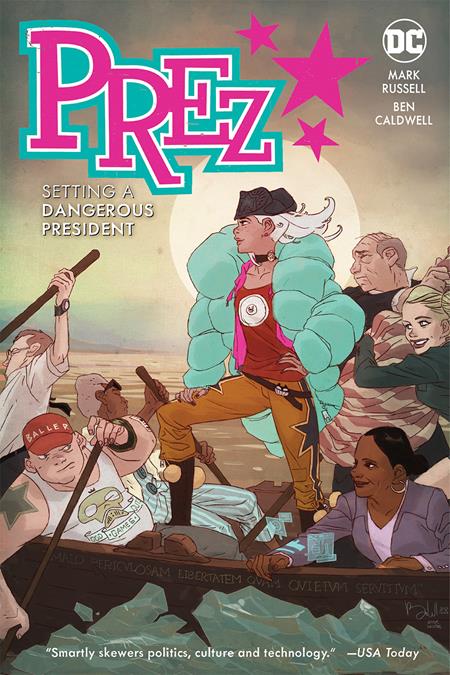 PREZ Setting a Dangerous President Graphic Novels DC [SK]   