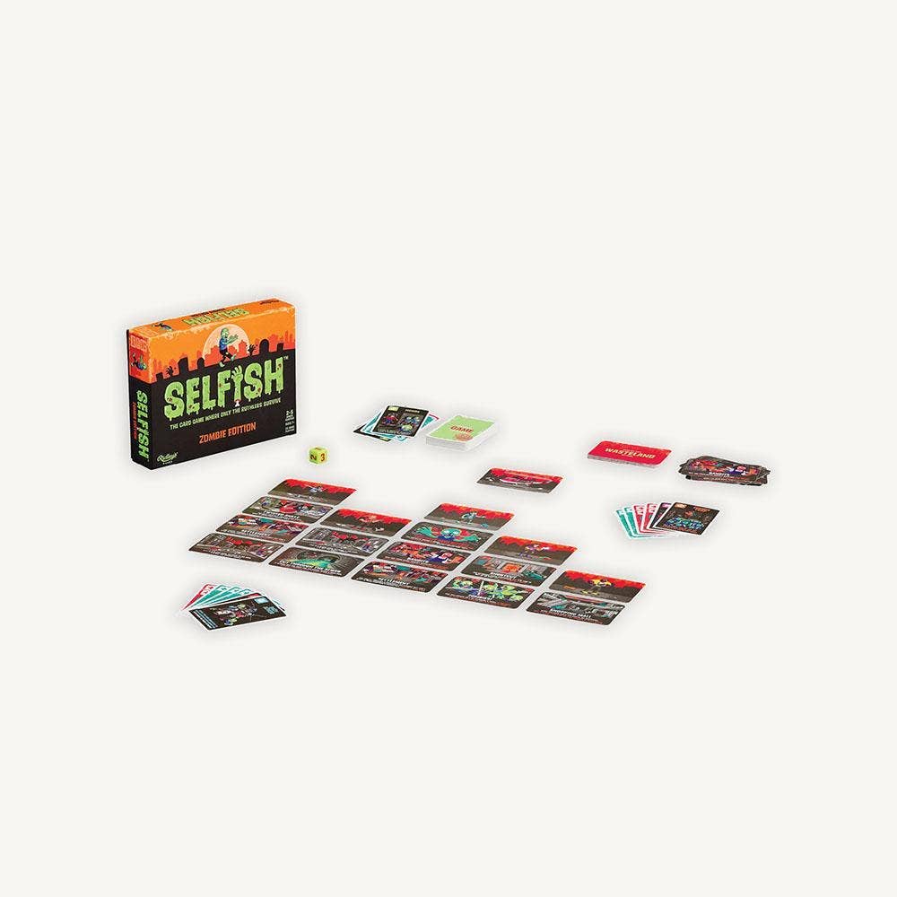 Selfish: Zombie Edition Card Games Chronicle Books [SK]