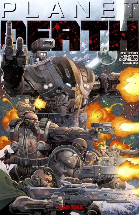 Planet Death #0 (of 4) CVR A Tomas Giorello Comics Bad Idea [SK]