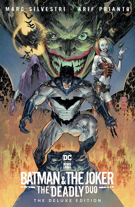 Batman & Joker The Deadly Duo DLX ED HC Graphic Novels DC [SK]   