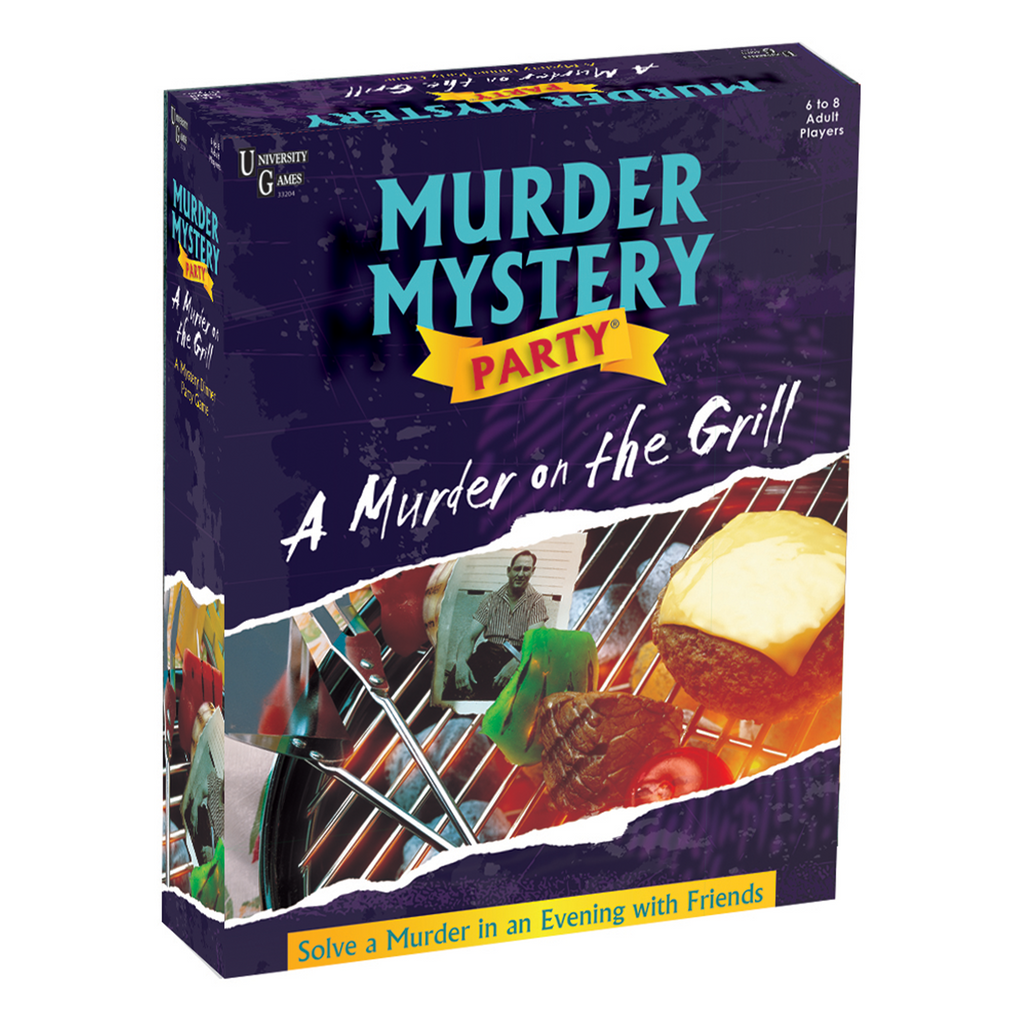 Murder Mystery Party - A Murder on the Grill Board Games University Games [SK]   