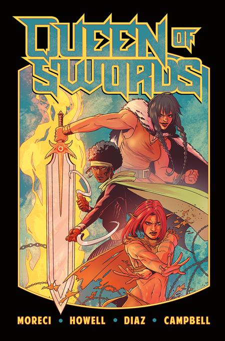 Queen of Swords: A Barbaric Story Vol 1 Graphic Novels Vault [SK]   