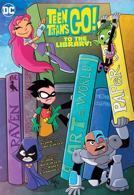 Teen Titans Go! To the Library! Graphic Novels DC [SK]   