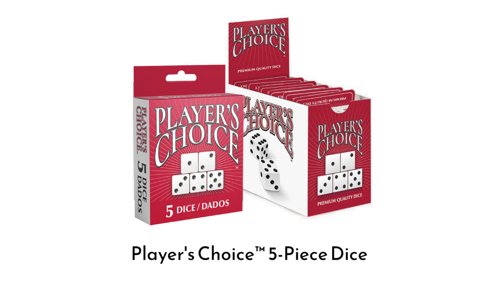 Player's Choice 6-sided Dice Set Traditional Games Best Value Products [SK]