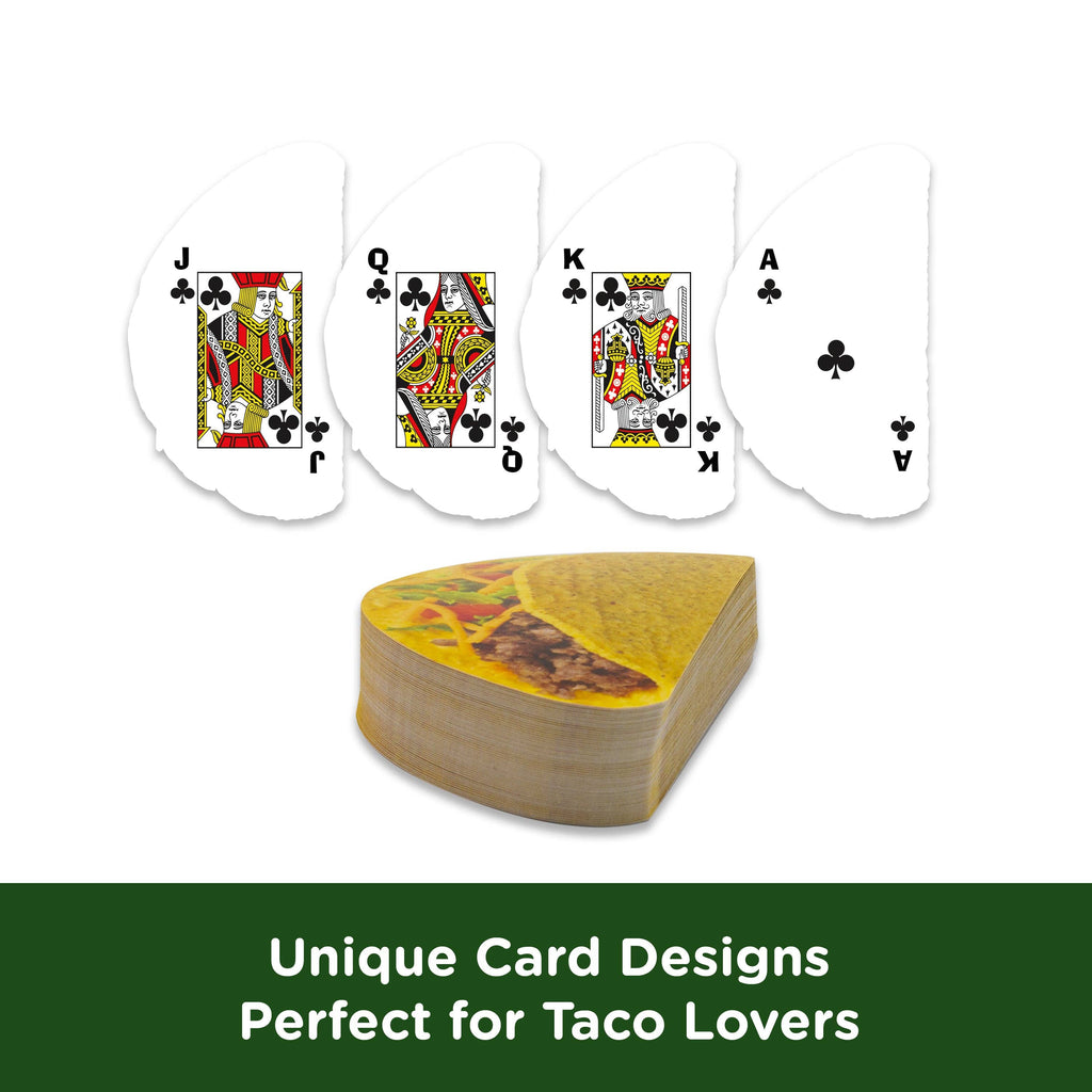 Taco Shaped Playing Cards Traditional Games AQUARIUS, GAMAGO, ICUP, & ROCK SAWS by NMR Brands [SK]   