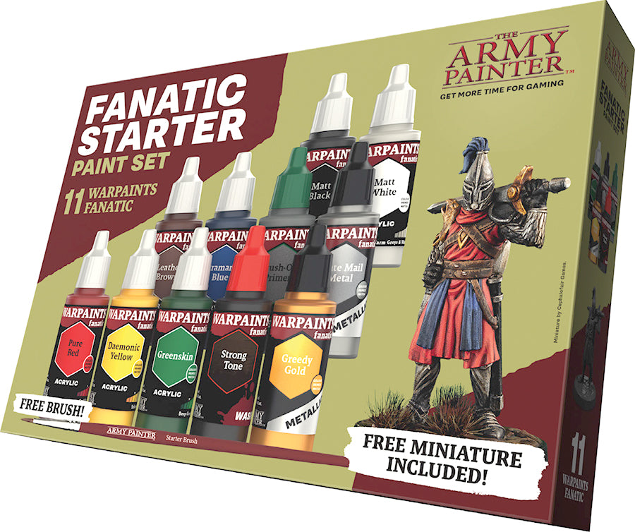 Warpaints Fanatic: Starter Set Paints & Supplies The Army Painter [SK]