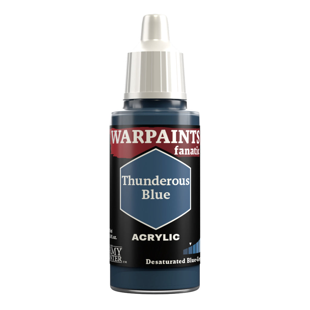 Warpaints Fanatic: Thunderous Blue 18ml Paints & Supplies The Army Painter [SK]