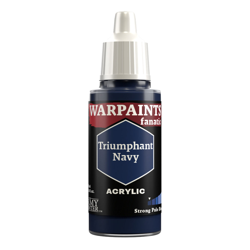 Warpaints Fanatic: Triumphant Navy 18ml Paints & Supplies The Army Painter [SK]