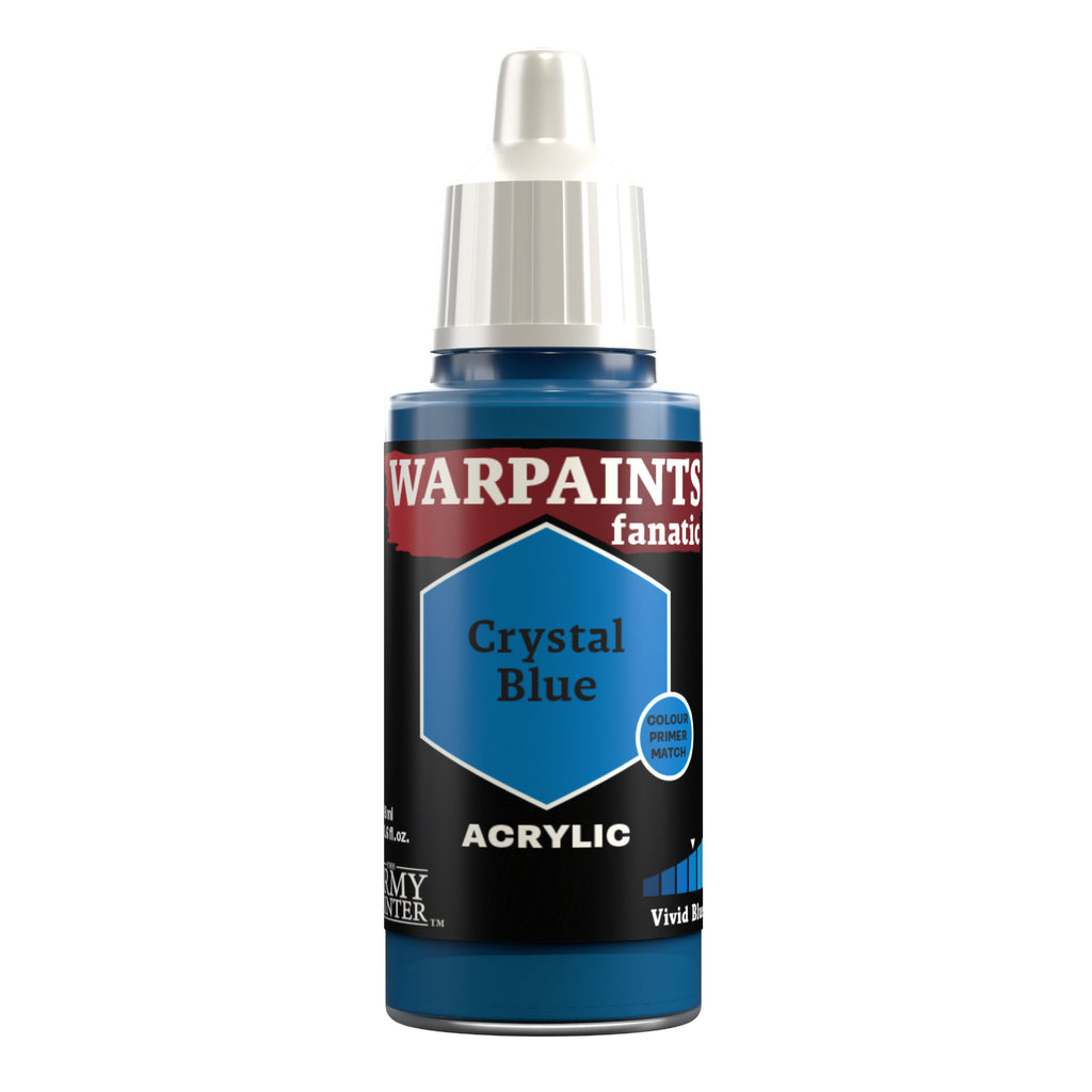 Warpaints Fanatic: Crystal Blue 18ml Paints & Supplies The Army Painter [SK]