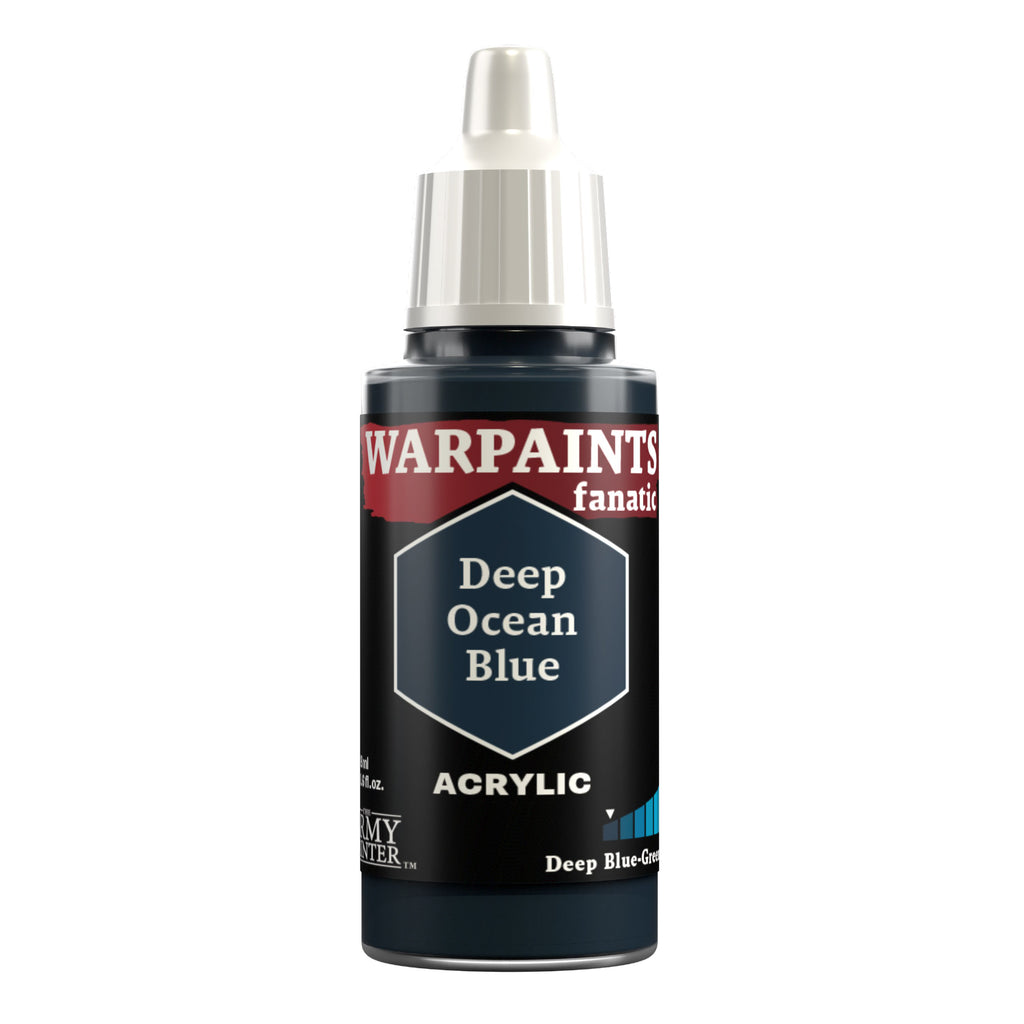 Warpaints Fanatic: Deep Ocean Blue 18ml Paints & Supplies The Army Painter [SK]
