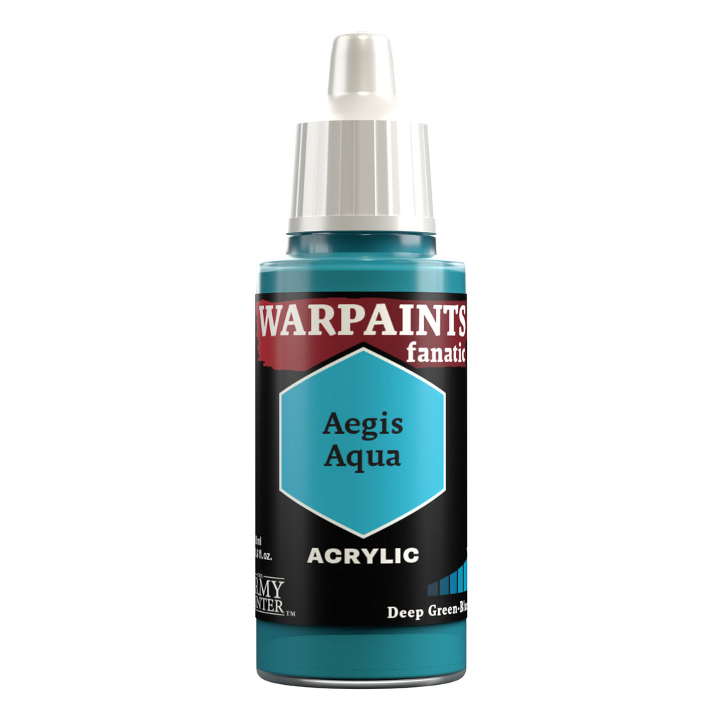 Warpaints Fanatic: Aegis Aqua 18ml Paints & Supplies The Army Painter [SK]