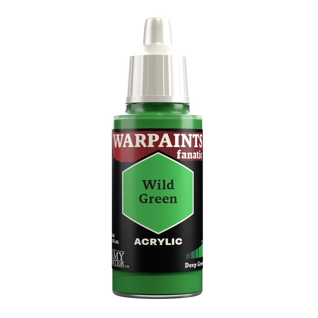 Warpaints Fanatic: Wild Green 18ml Paints & Supplies The Army Painter [SK]