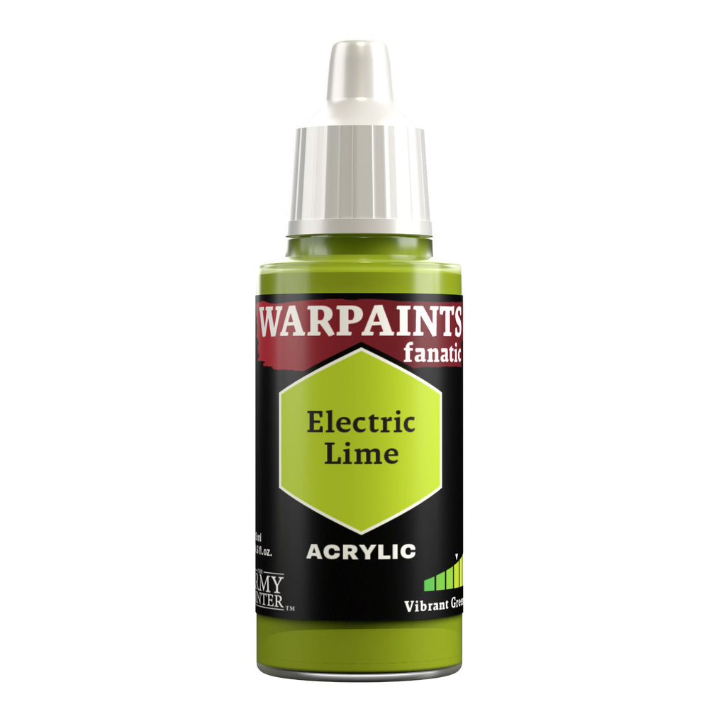 Warpaints Fanatic: Electric Lime 18ml Paints & Supplies The Army Painter [SK]