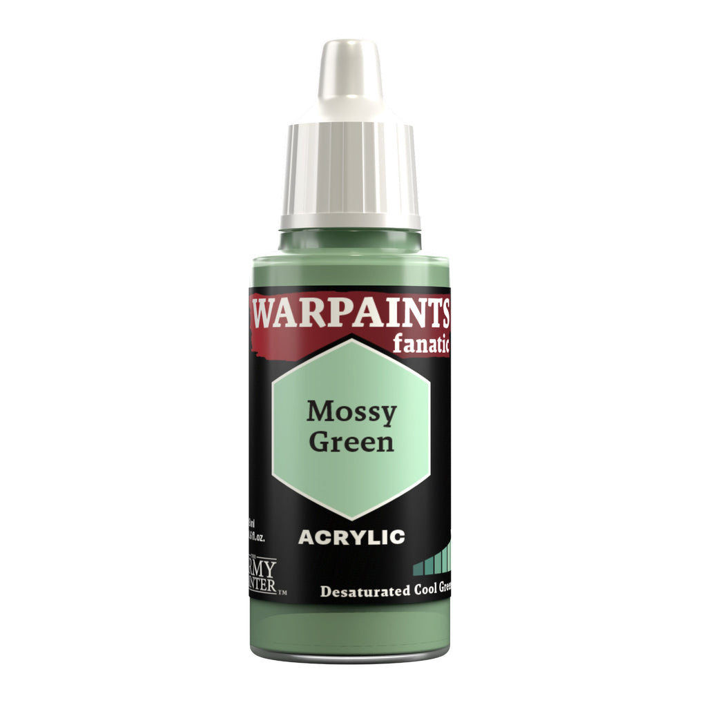 Warpaints Fanatic: Mossy Green 18ml Paints & Supplies The Army Painter [SK]