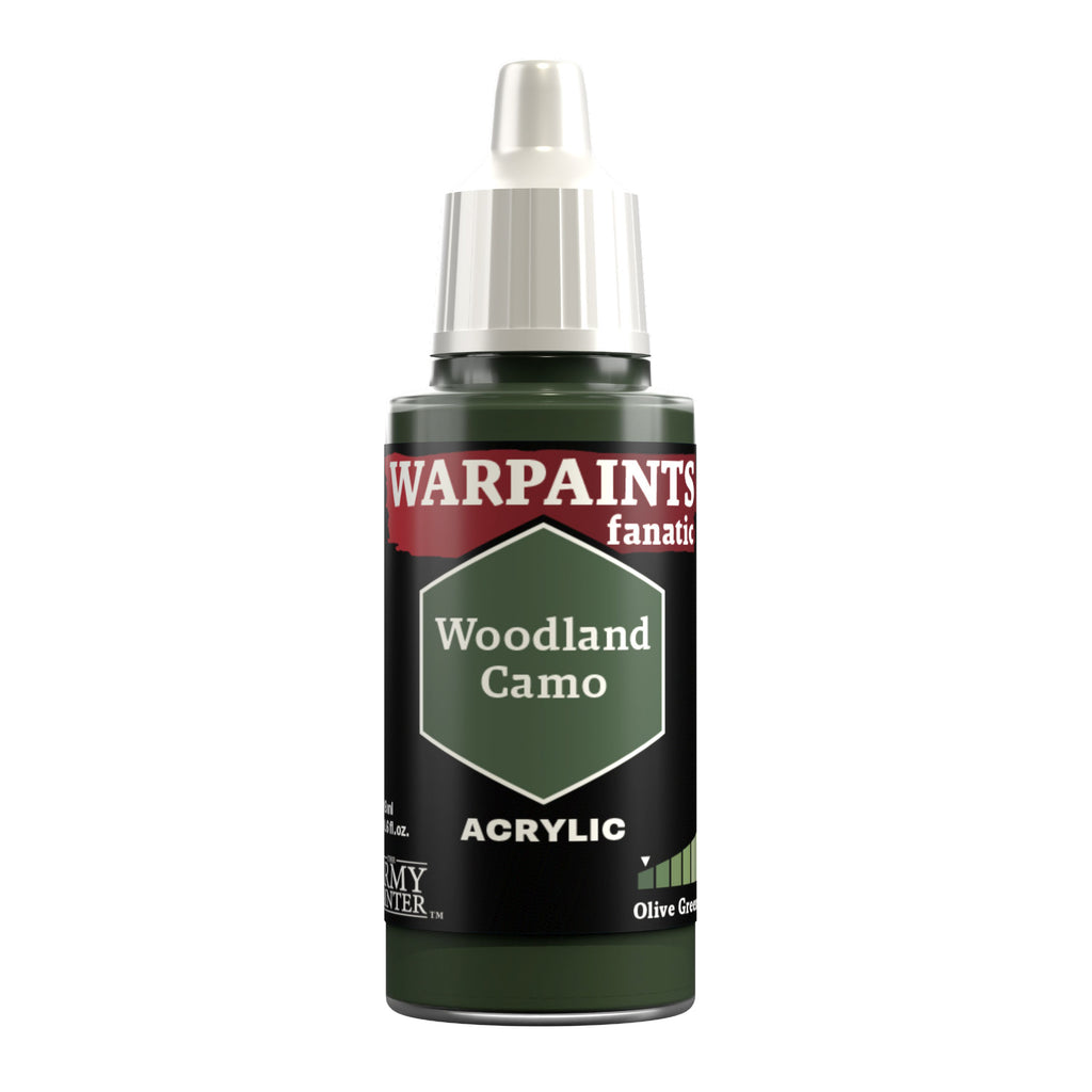 Warpaints Fanatic: Woodland Camo 18ml Paints & Supplies The Army Painter [SK]