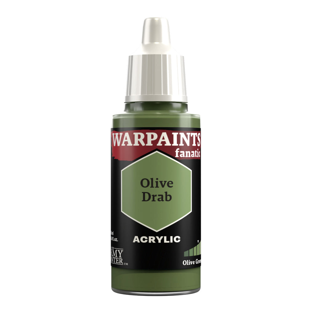 Warpaints Fanatic: Olive Drab 18ml Paints & Supplies The Army Painter [SK]