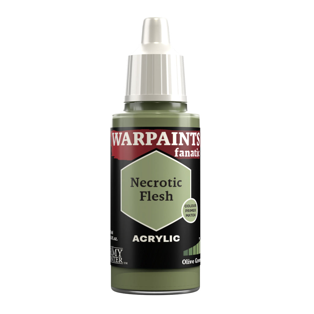 Warpaints Fanatic: Necrotic Flesh 18ml Paints & Supplies The Army Painter [SK]