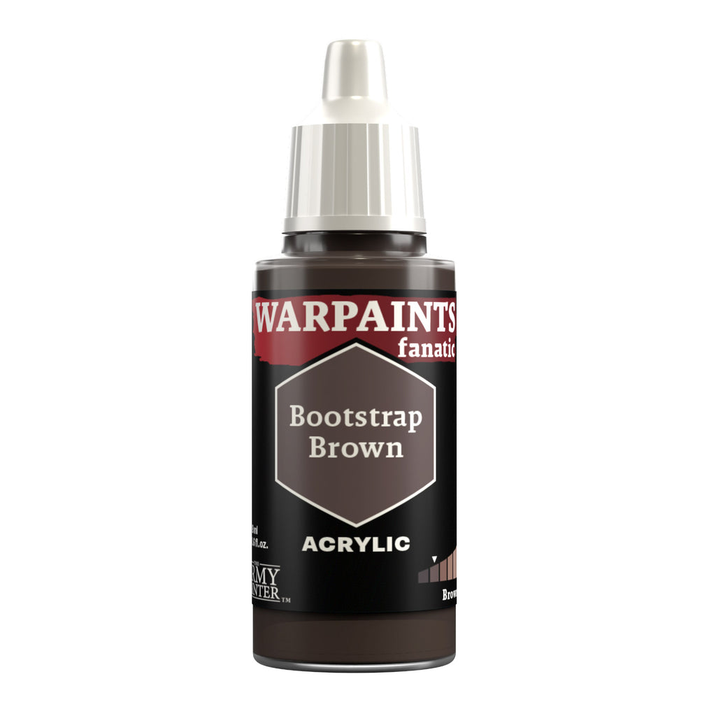 Warpaints Fanatic: Bootstrap Brown 18ml Paints & Supplies The Army Painter [SK]