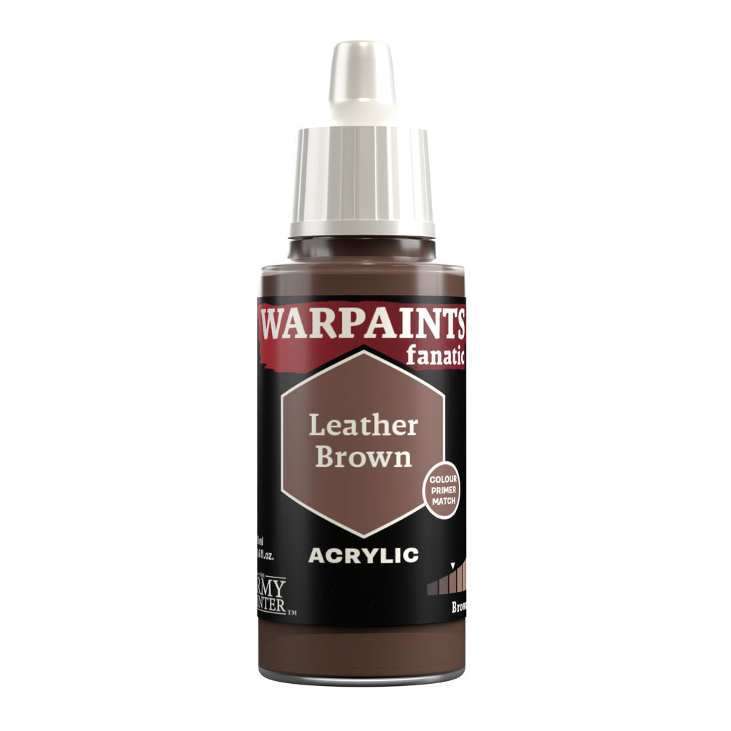Warpaints Fanatic: Leather Brown 18ml Paints & Supplies The Army Painter [SK]