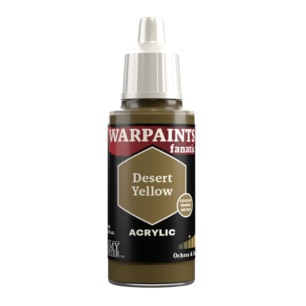 Warpaints Fanatic: Desert Yellow 18ml Paints & Supplies The Army Painter [SK]