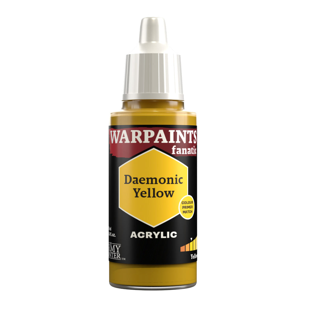 Warpaints Fanatic: Daemonic Yellow 18ml Paints & Supplies The Army Painter [SK]