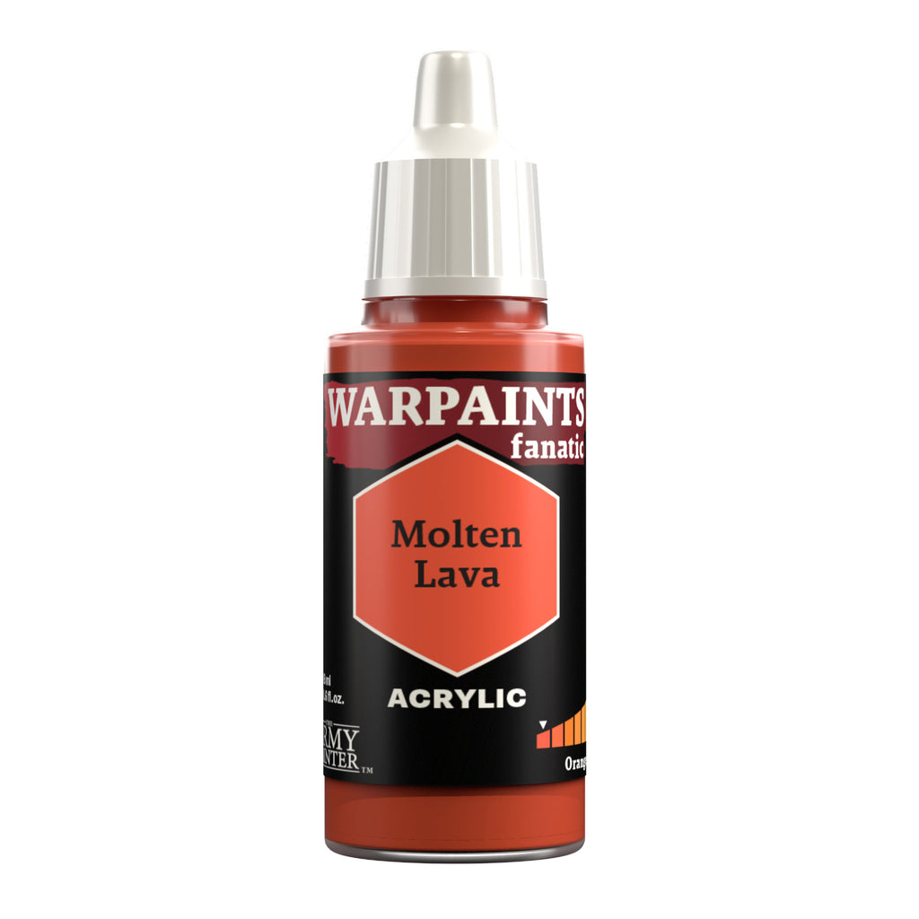 Warpaints Fanatic: Molten Lava 18ml Paints & Supplies The Army Painter [SK]