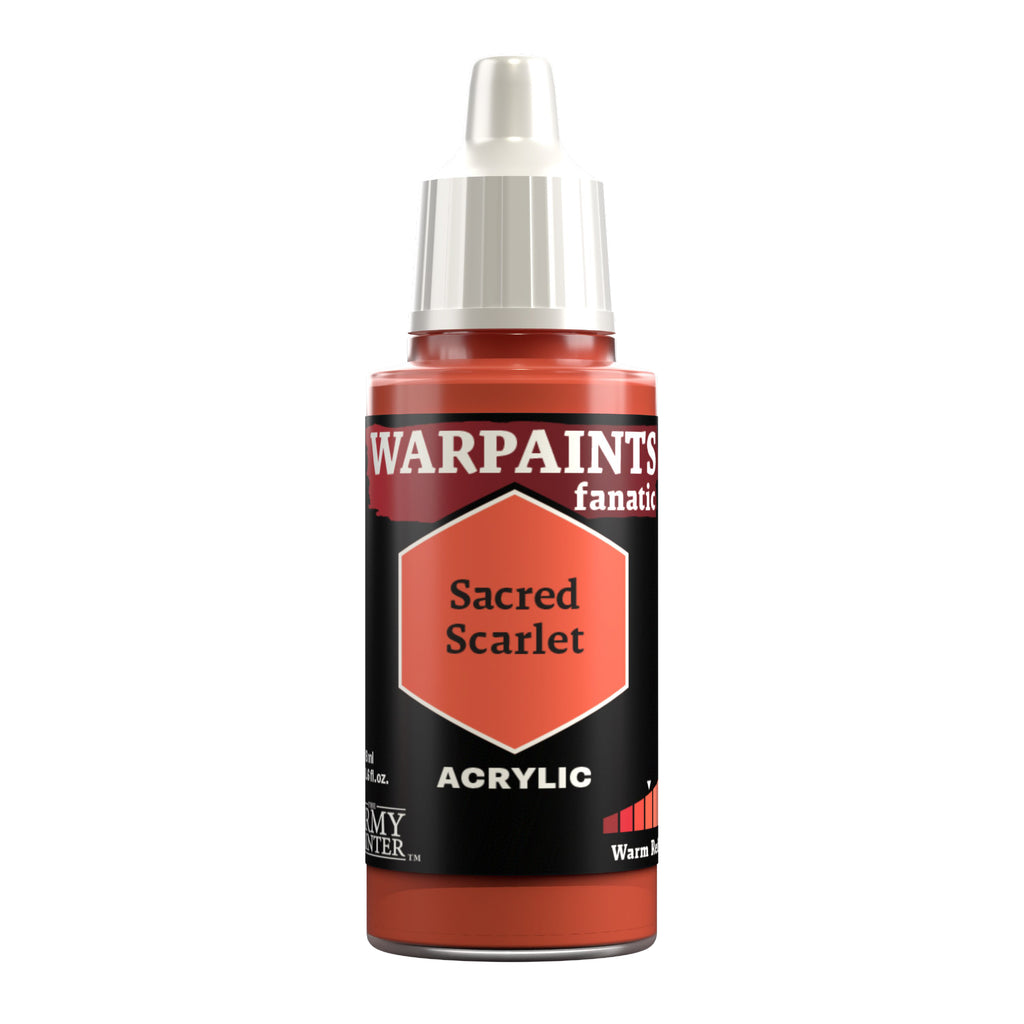 Warpaints Fanatic: Sacred Scarlet 18ml Paints & Supplies The Army Painter [SK]
