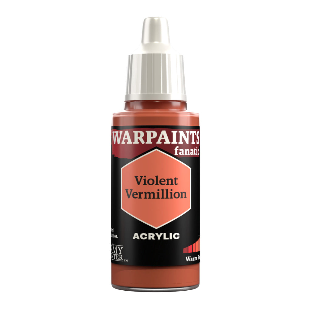 Warpaints Fanatic: Violent Vermilion 18ml Paints & Supplies The Army Painter [SK]