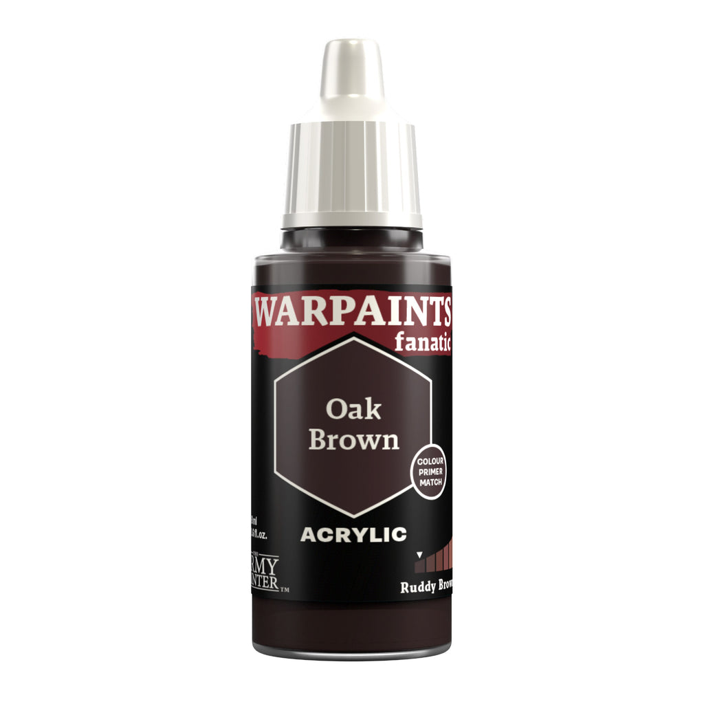 Warpaints Fanatic: Oak Brown 18ml Paints & Supplies The Army Painter [SK]