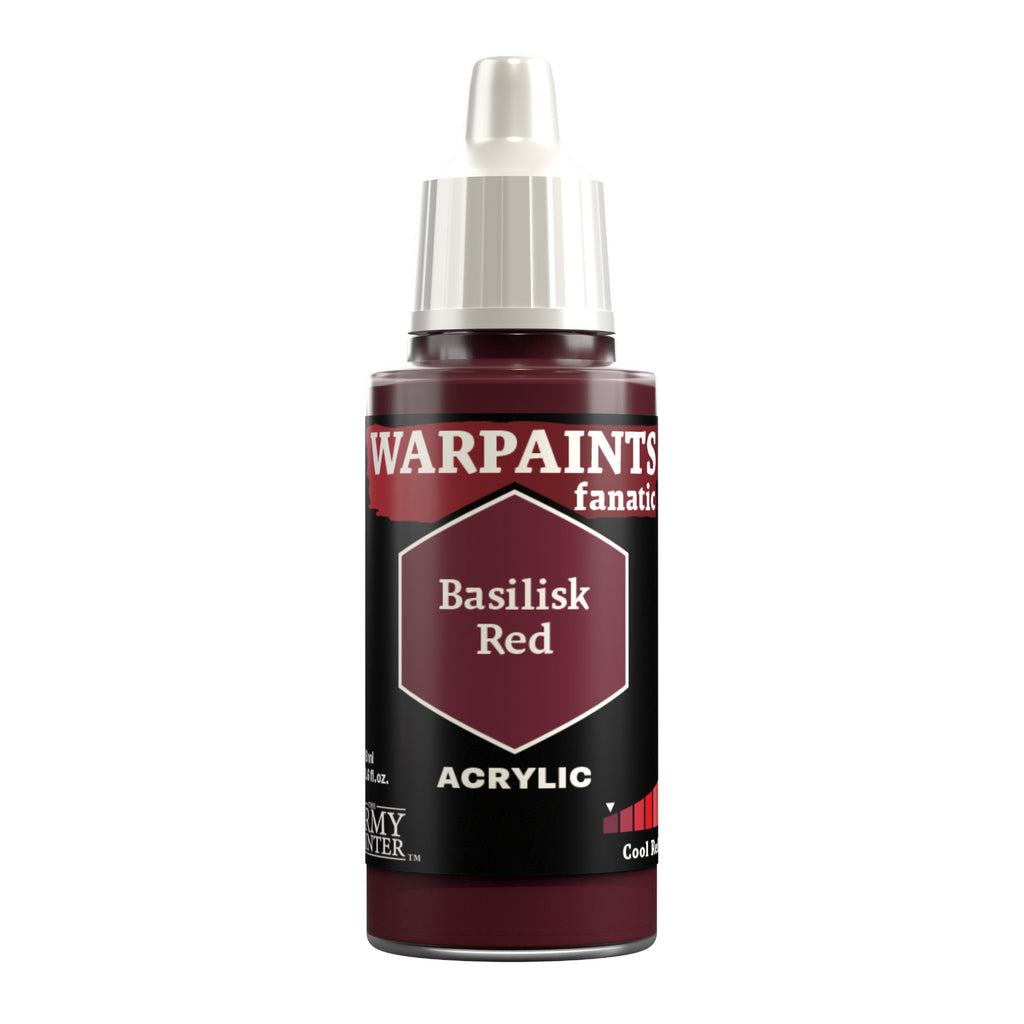 Warpaints Fanatic: Basilisk Red 18ml Paints & Supplies The Army Painter [SK]