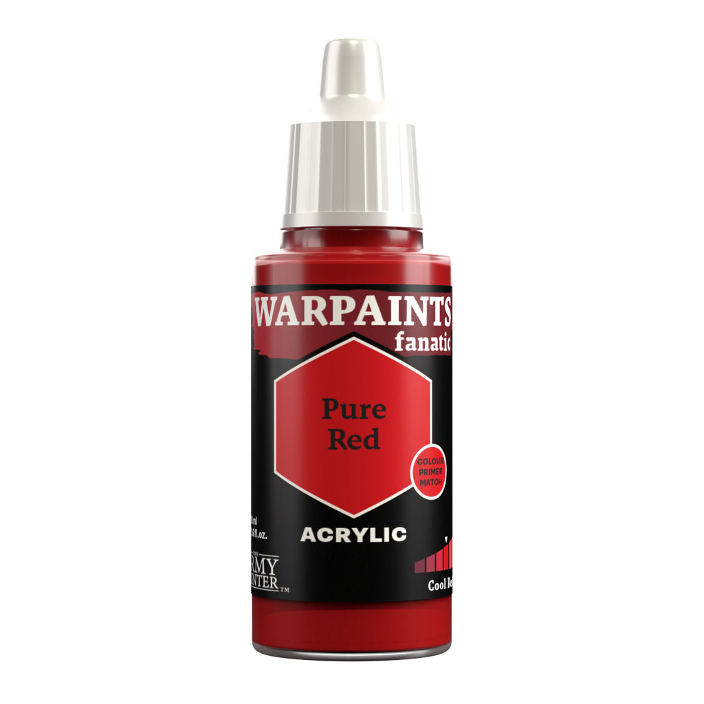 Warpaints Fanatic: Pure Red 18ml Paints & Supplies The Army Painter [SK]