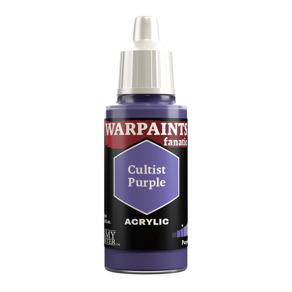 Warpaints Fanatic: Cultist Purple 18ml Paints & Supplies The Army Painter [SK]