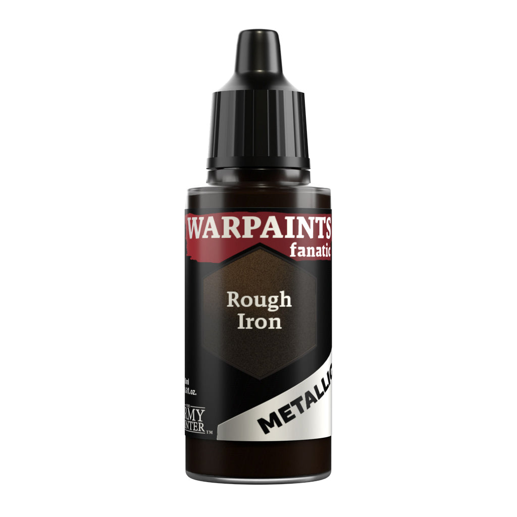 Warpaints Fanatic: Metallic - Rough Iron 18ml Paints & Supplies The Army Painter [SK]
