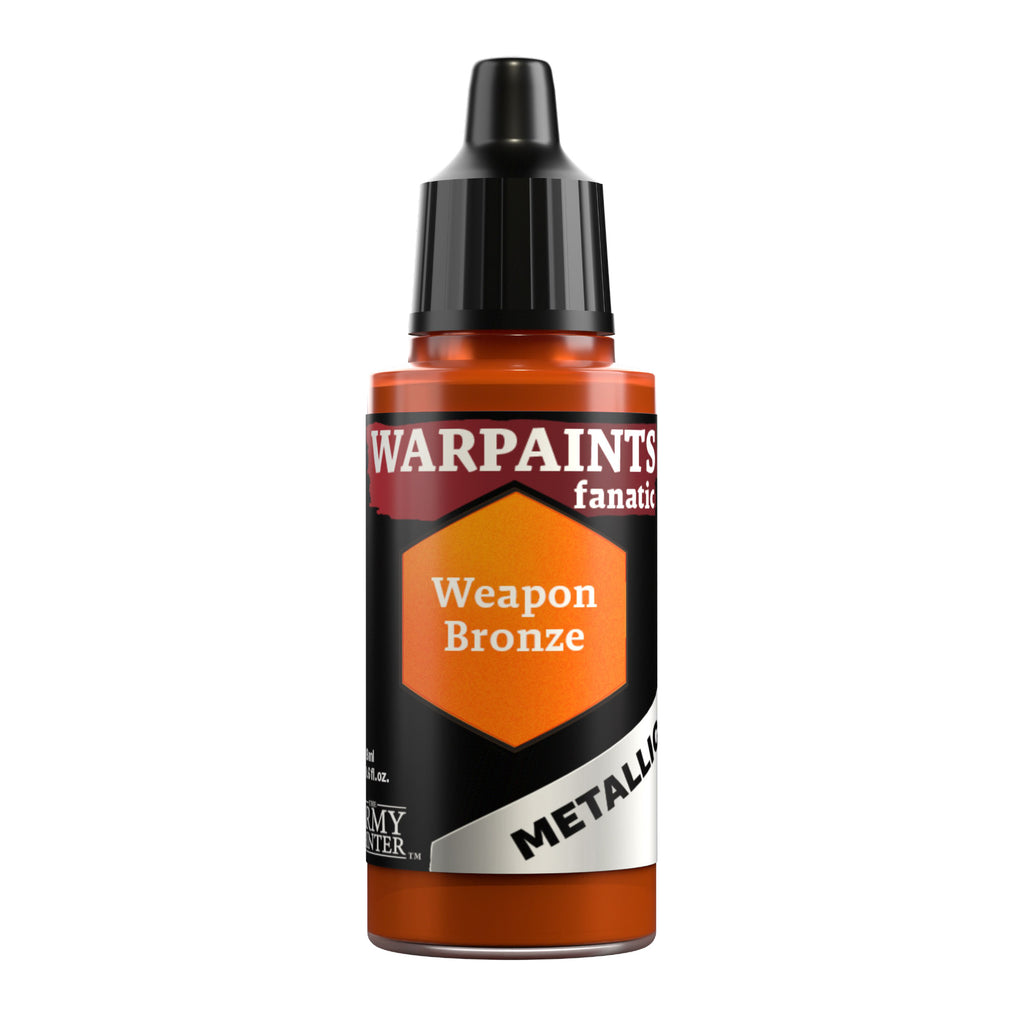 Warpaints Fanatic: Metallic - Weapon Bronze 18ml Paints & Supplies The Army Painter [SK]