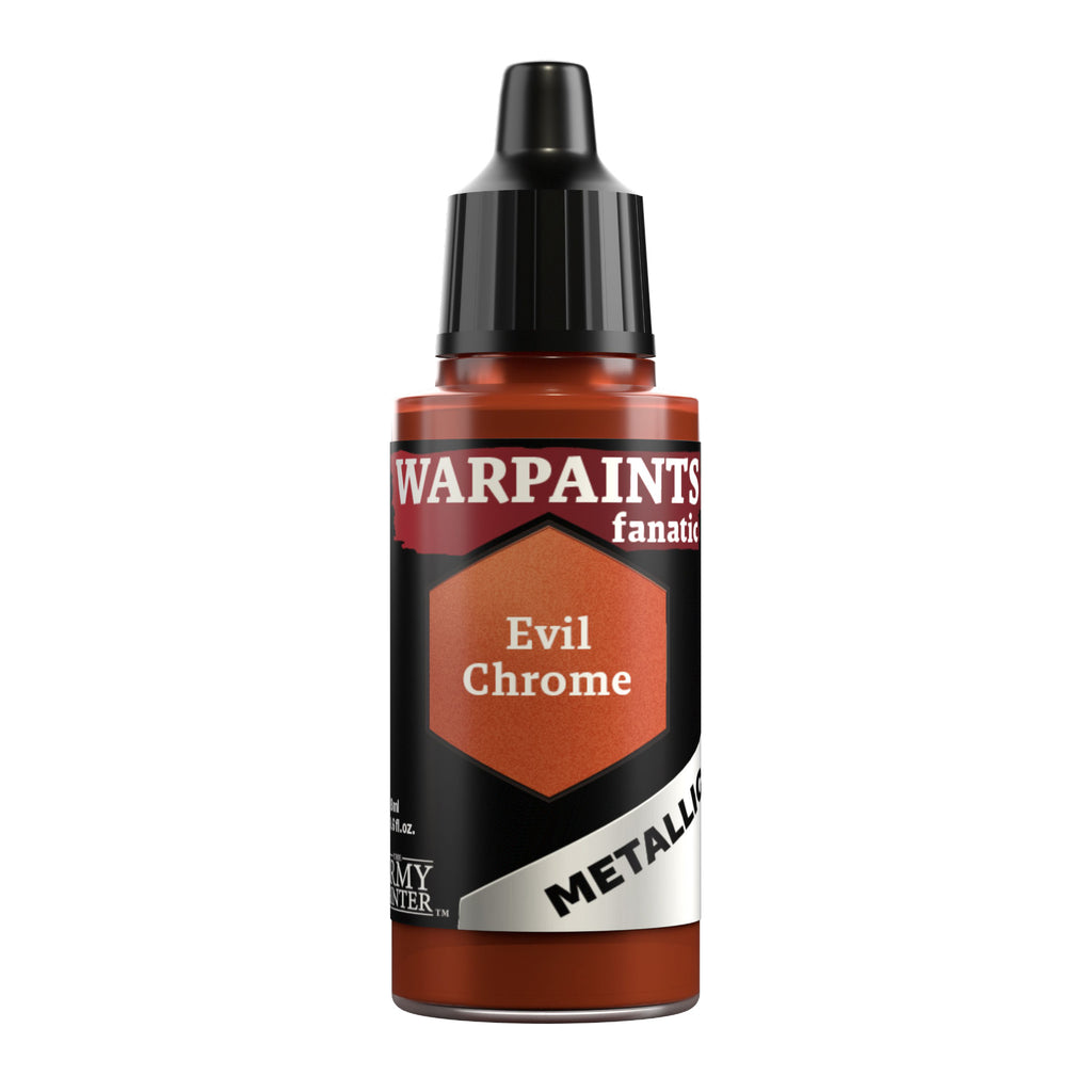 Warpaints Fanatic: Metallic - Evil Chrome 18ml Paints & Supplies The Army Painter [SK]