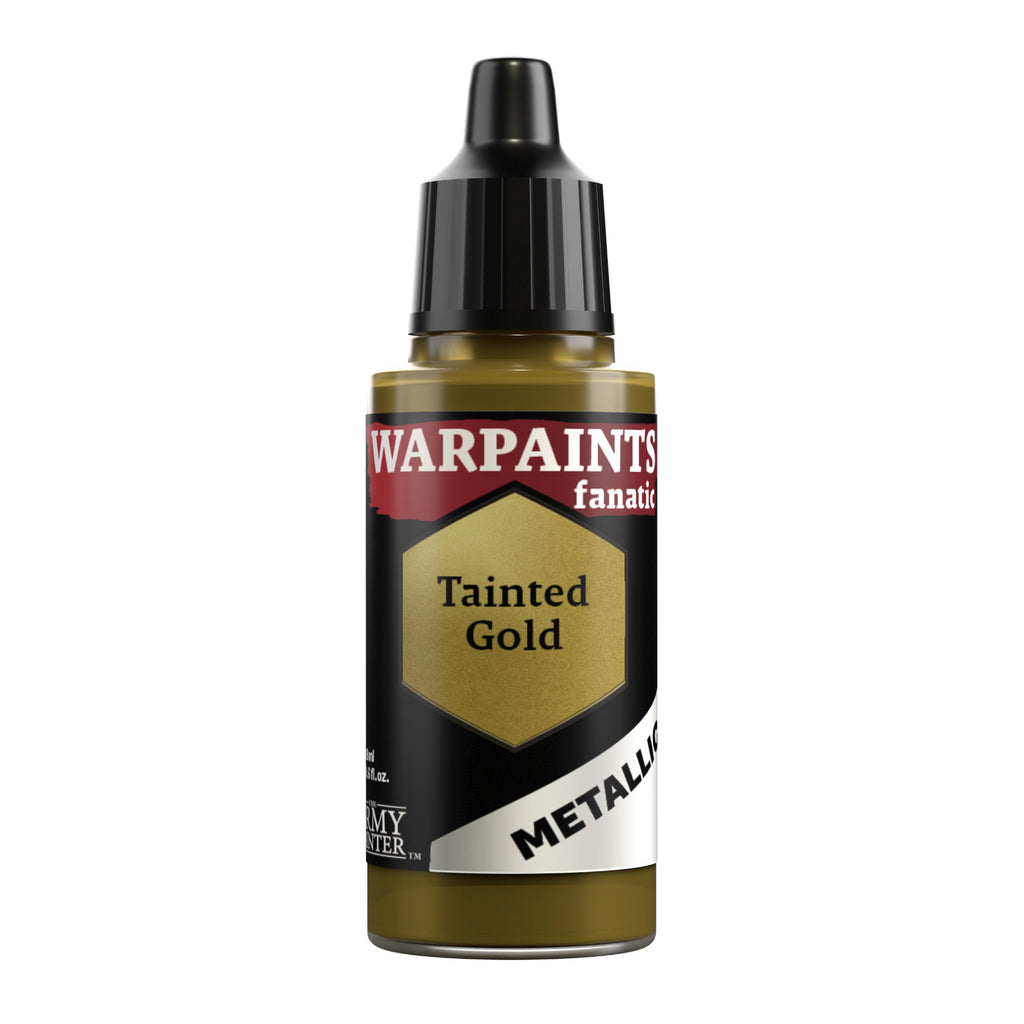 Warpaints Fanatic: Metallic - Tainted Gold 18ml Paints & Supplies The Army Painter [SK]
