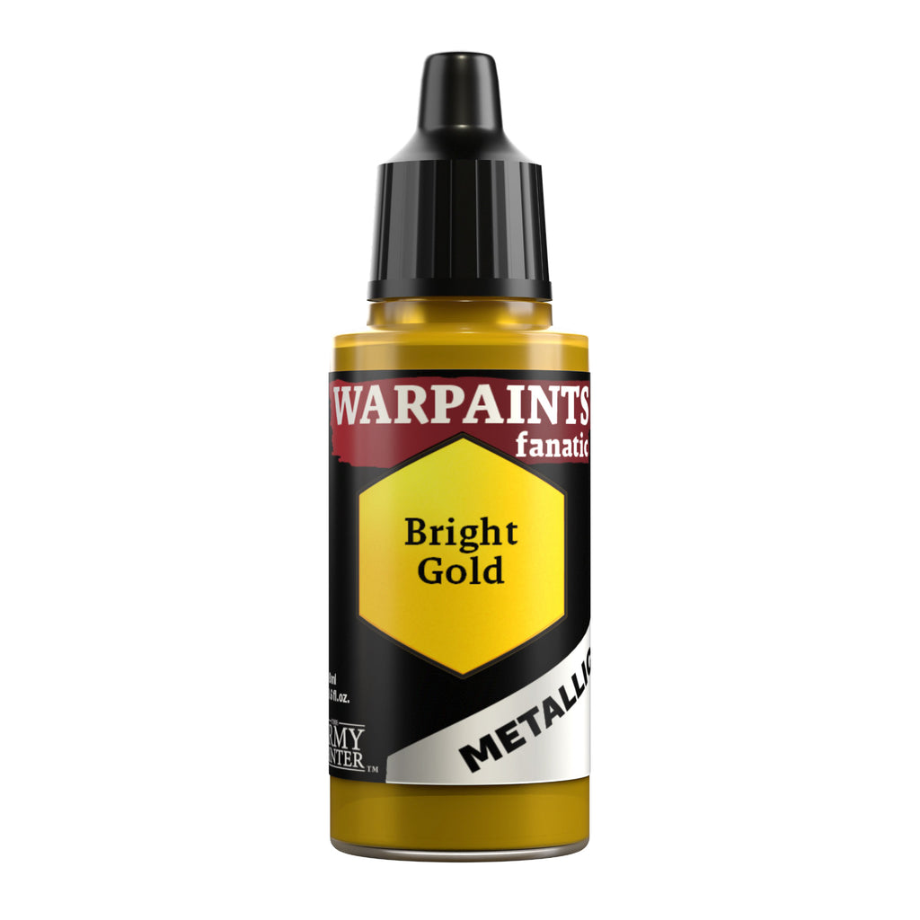 Warpaints Fanatic: Metallic - Bright Gold 18ml Paints & Supplies The Army Painter [SK]