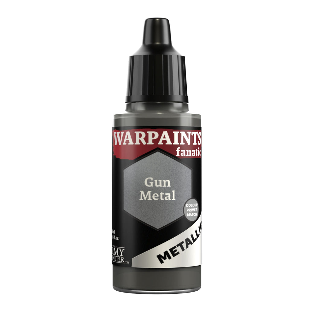 Warpaints Fanatic: Metallic - Gun Metal 18ml Paints & Supplies The Army Painter [SK]