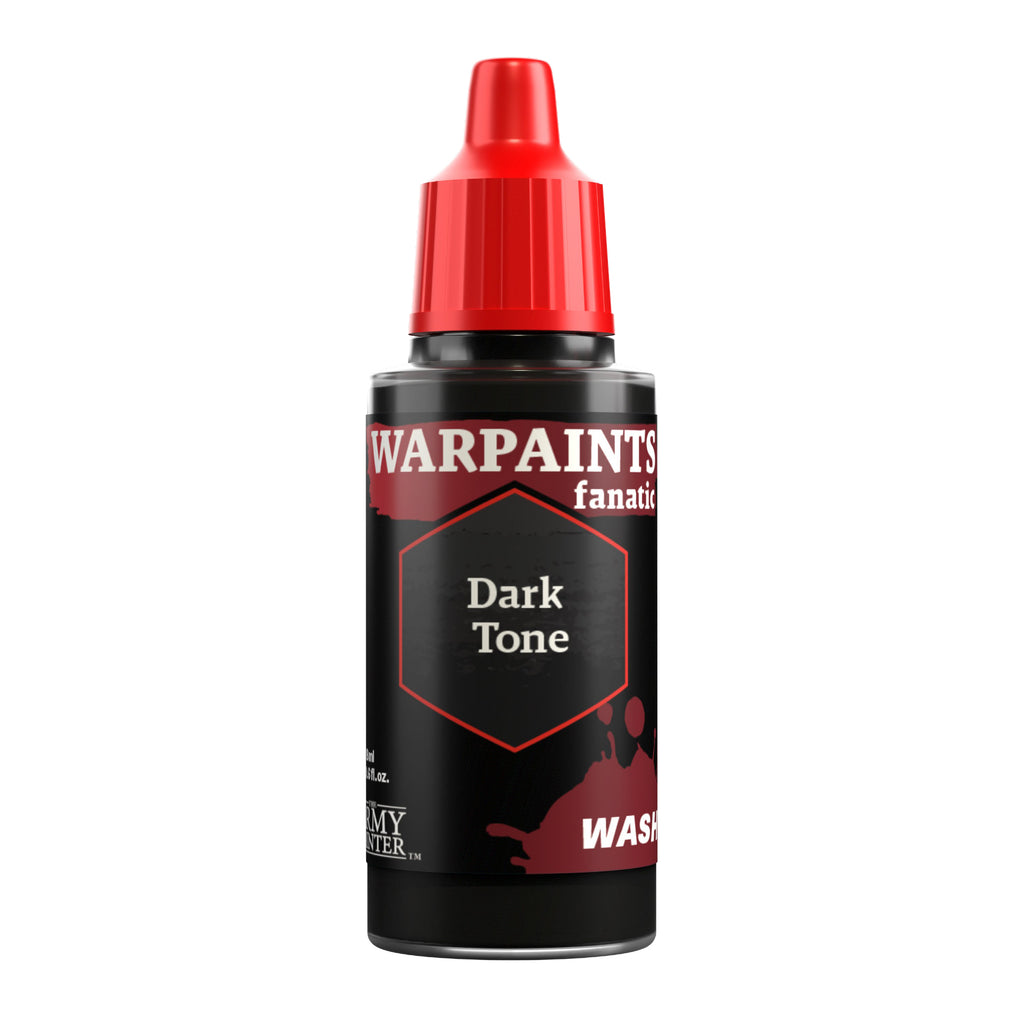 Warpaints Fanatic: Wash - Dark Tone 18ml Paints & Supplies The Army Painter [SK]