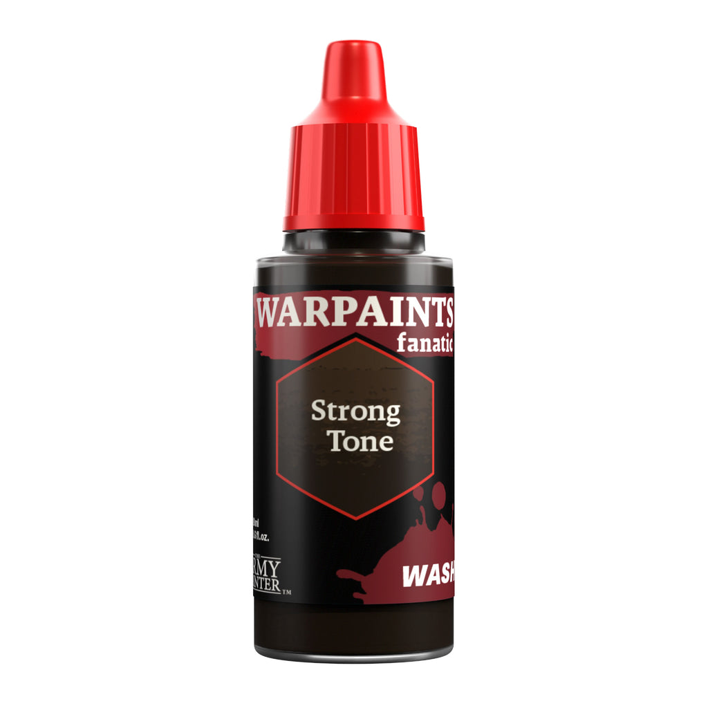 Warpaints Fanatic: Wash - Strong Tone 18ml Paints & Supplies The Army Painter [SK]