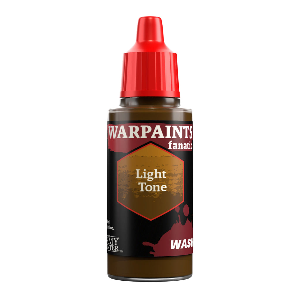 Warpaints Fanatic: Wash - Light Tone 18ml Paints & Supplies The Army Painter [SK]