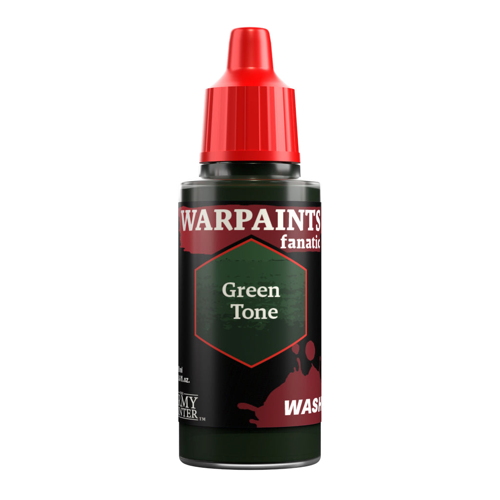 Warpaints Fanatic: Wash - Green Tone 18ml Paints & Supplies The Army Painter [SK]