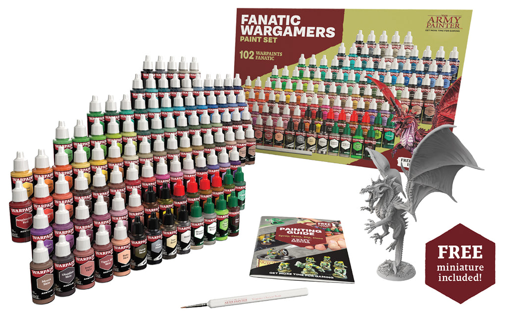 Warpaints Fanatic: Wargamers Paint Set Paints & Supplies The Army Painter [SK]