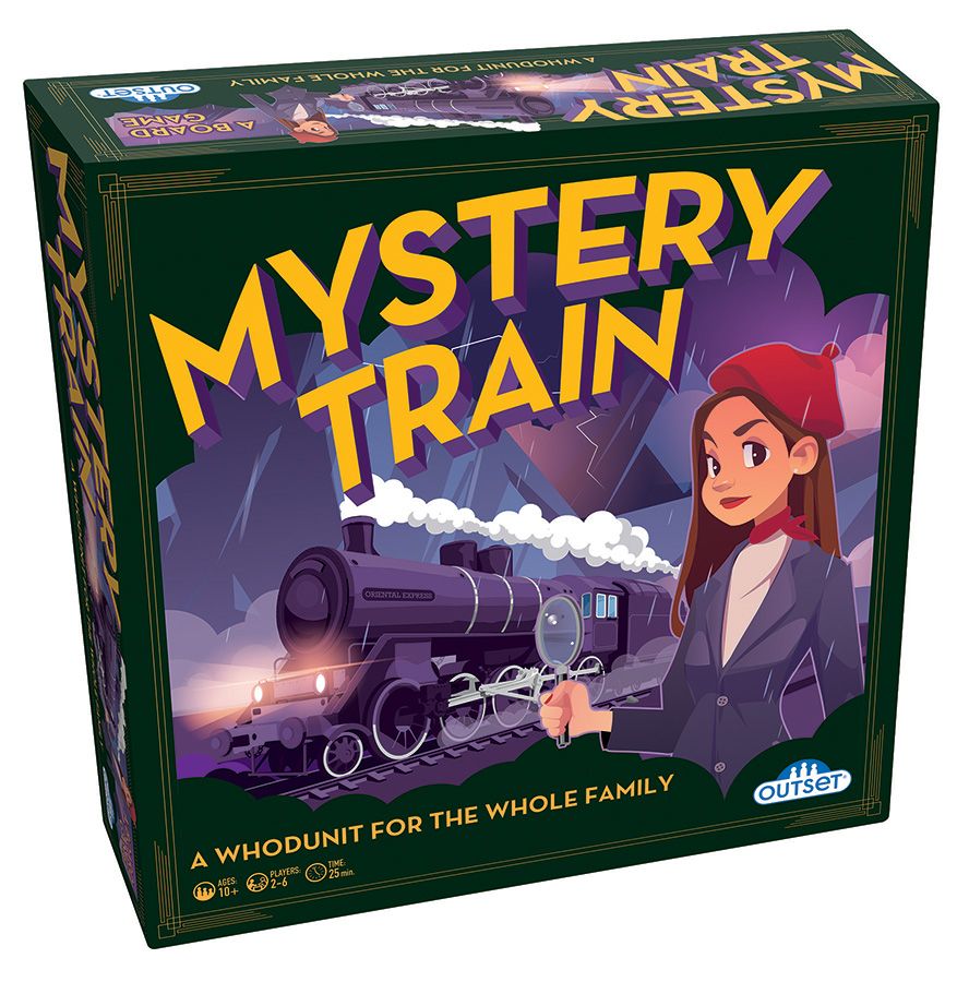 Mystery Train Board Games Outset Media [SK]   