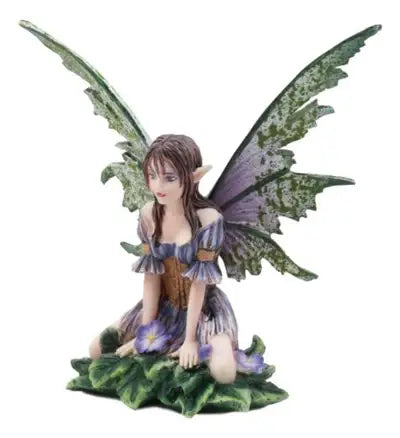 Wild Violet Fairy Figurine Giftware PACIFIC GIFTWARE [SK]   