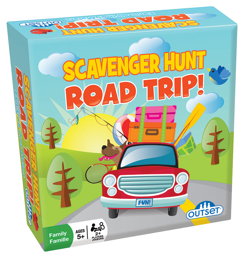 Scavenger Hunt: Road Trip! Card Games Outset Media [SK]   